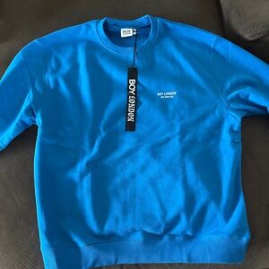 Boy London Blue Long Sleeve Heavyweight New with Tags. XL